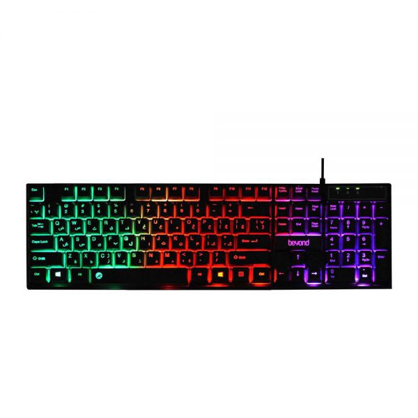 کیبورد بیاند فراسو Keyboard Beyond BK-7100 RGB