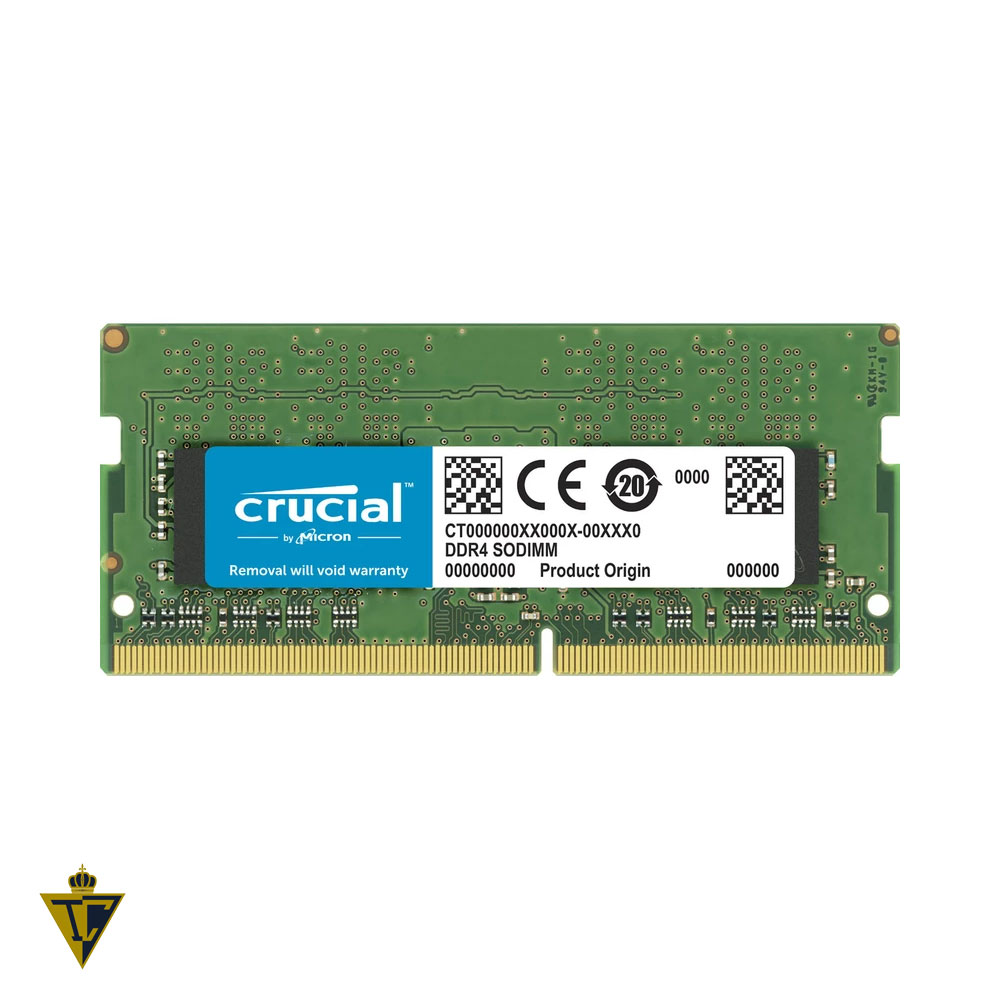 رم لپ تاپ کروشیال CRUCIAL 8G 2666MHz DDR4 ظرفیت 8 گیگابایت