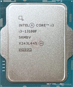 Core i3 13100F Raptor Lake