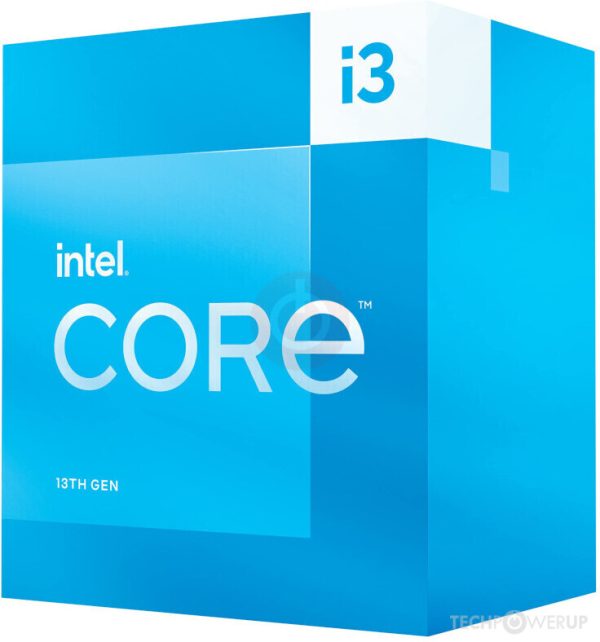 Core i3 13100F Raptor Lake